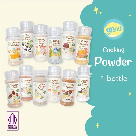 Grouu - Cooking Powder / Bubuk Masak MPASI / Bumbu Masak MPASI
