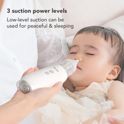 Sakumini Electric Nasal Aspirator 3 Tahap Alat Sedot Ingus Elektrik Bayi Newborn - Rechargeable thumbnail 3