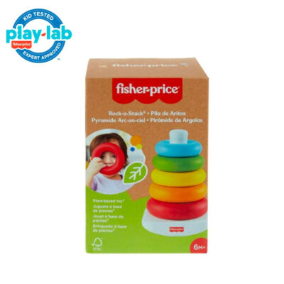 Fisher Price Rock a Stack (Eco Friendly) - Mainan Stacking Ring Donat Bayi 6M+ thumbnail 4