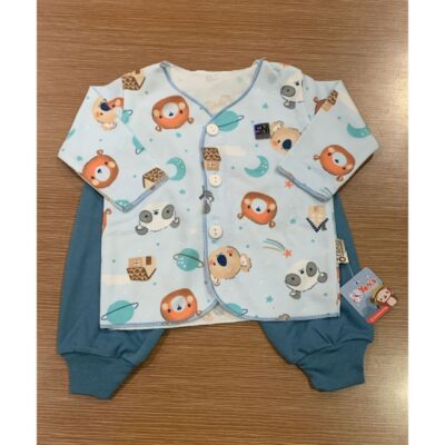 Cainito Baby & Kids Setelan Panjang Kancing Depan Newborn thumbnail 3