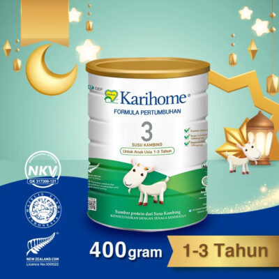 Karihome step 3 Susu Formula Pertumbuhan untuk Anak usia 1 - 3 tahun 400gr