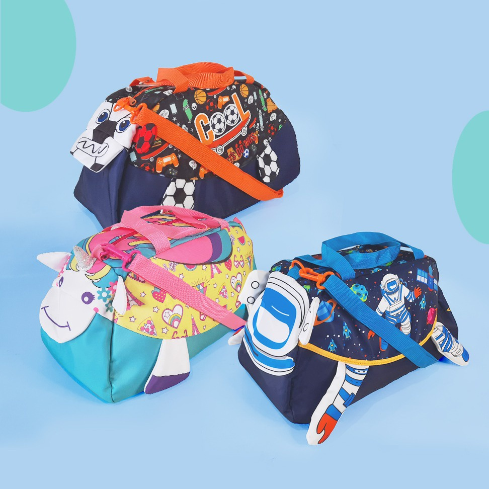 VEST Tas Travel Pakaian Gym Anak medium / Tas perlengkapan anak U2034