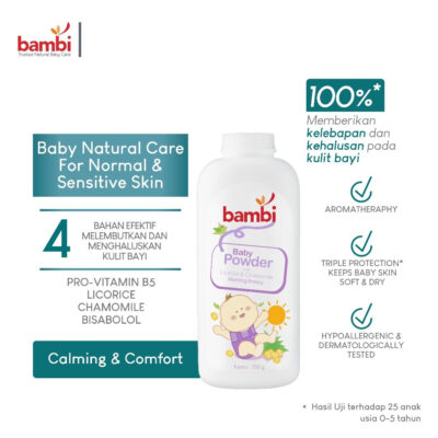 Bambi Baby Powder Morning Breezy / bedak bayi 100gr / 250gr thumbnail 2