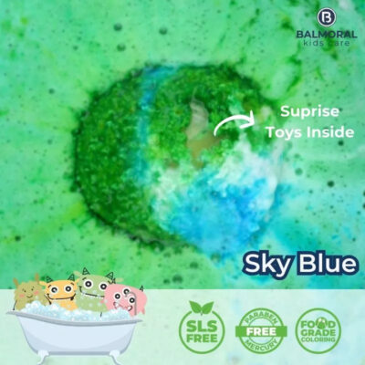 Balmoral Kids Sensory Bath Bombs Earth Series With Surprise Toys Colorful Scent SLS FREE thumbnail 6