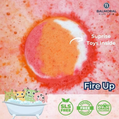 Balmoral Kids Sensory Bath Bombs Earth Series With Surprise Toys Colorful Scent SLS FREE thumbnail 7