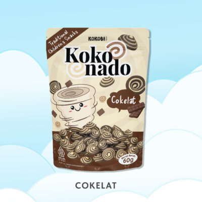 Kokobi Koko Nado - Kuping Gajah Mini Vanila / Cokelat 60gr Kids Friendly Snack thumbnail 3