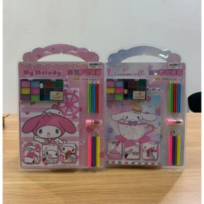 DIY DRAWING SNRO H-DHC918 - Mainan Anak Make Up Painting Cinnamoroll / My Melody
