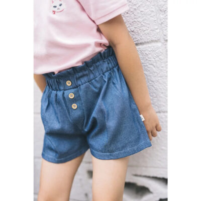 BOHOPANNA Amarilis Denim Pant - Celana Pendek Anak Perempuan SNI thumbnail 6