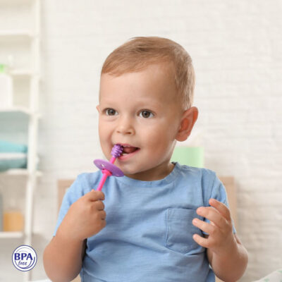 Baby Safe Gum Massage & Tooth Brush TB003 - BPA Free thumbnail 4
