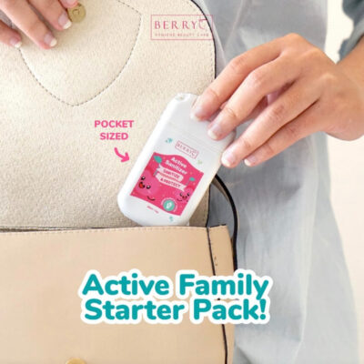 BerryC Mini Active Sanitizer Spray 30ml Natural Food Grade Pocket Travel Size Hand Antiseptik thumbnail 3