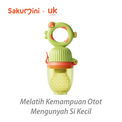 Sakumini Empeng Dot Buah Silikon Fruit Feeder Pacifier Bayi Mpasi BPA FREE