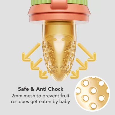 Sakumini Empeng Dot Buah Silikon Fruit Feeder Pacifier Bayi Mpasi BPA FREE thumbnail 2