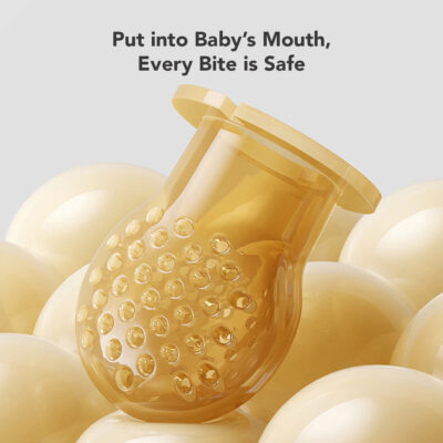 Sakumini Empeng Dot Buah Silikon Fruit Feeder Pacifier Bayi Mpasi BPA FREE thumbnail 7