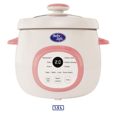 Baby Safe Digital Slow Cooker 1.5L / Alat Memasak MPASI LB017 thumbnail 2