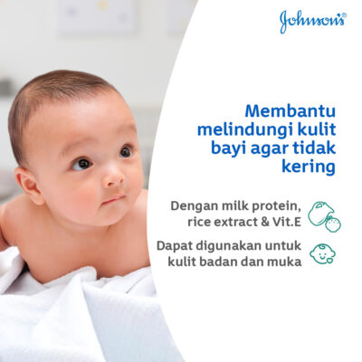 JOHNSON'S Baby Cream Milk + Rice - Krim Bayi 50g thumbnail 4