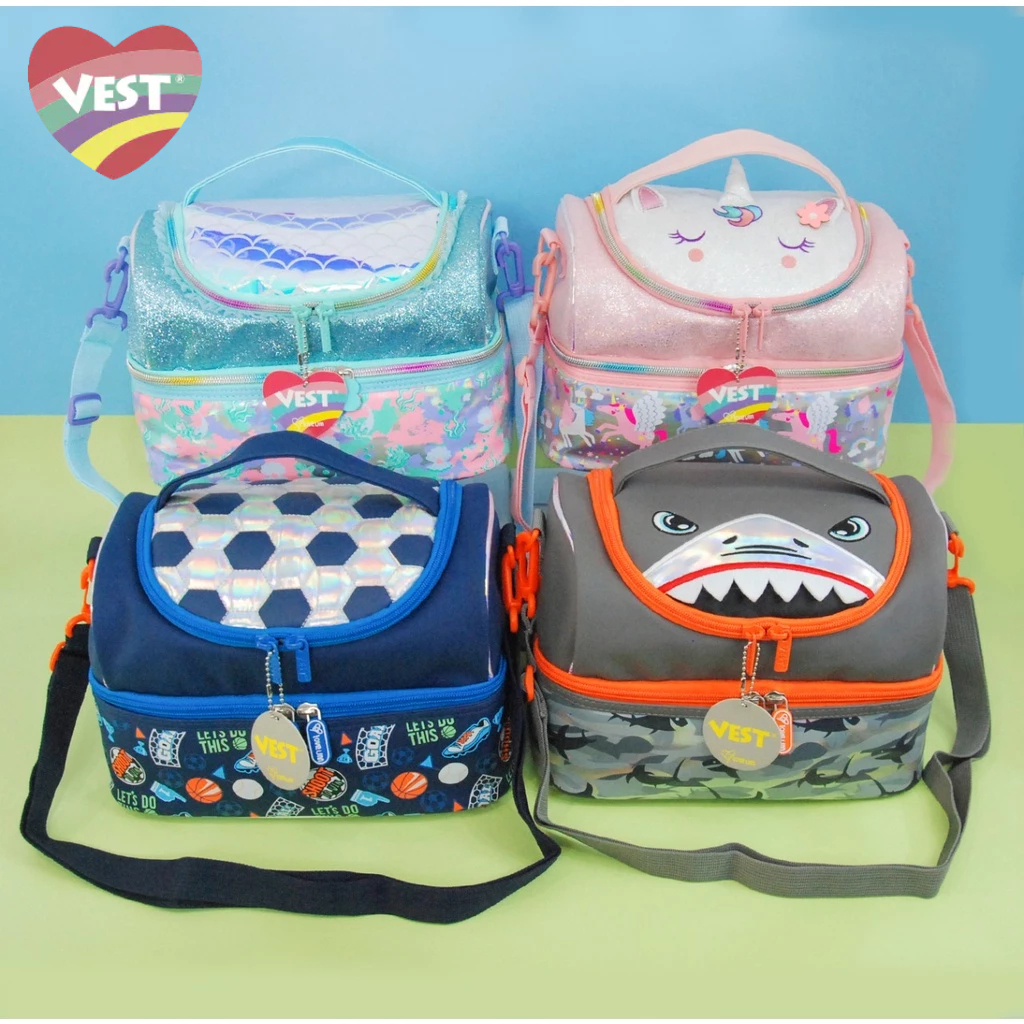 VEST Tas Bekal Lunch Bag Box Tempat Makan Anak laki laki / perempuan U2058