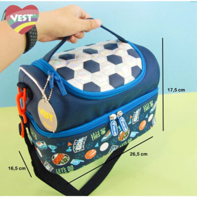 VEST Tas Bekal Lunch Bag Box Tempat Makan Anak laki laki / perempuan U2058 thumbnail 3