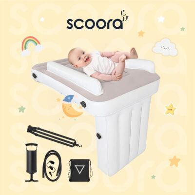 SCOORA Bedzy Inflatable Bed Pesawat / Flyaway / Tempat Tidur Pesawat Nyaman dipakai