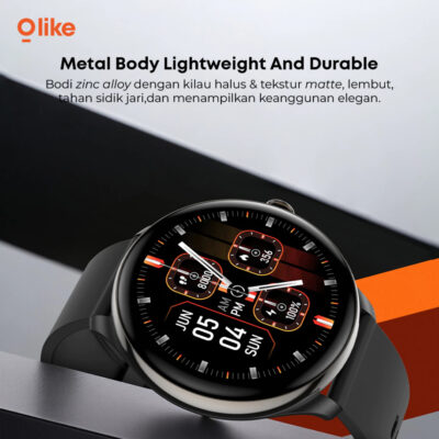 OLIKE Interstellar Smartwatch FW3 - AMOLED 1.43" | Bluetooth Calling | Waterproof IP68 thumbnail 5