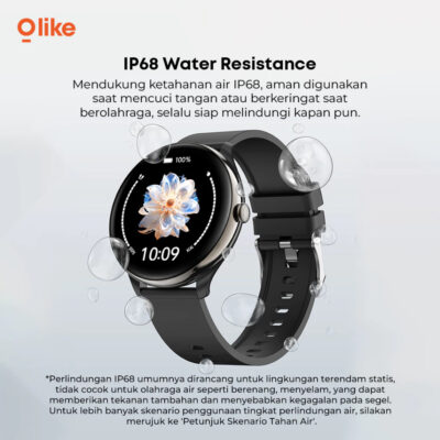 OLIKE Interstellar Smartwatch FW3 - AMOLED 1.43" | Bluetooth Calling | Waterproof IP68 thumbnail 8