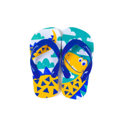 Konnichiwa Sandal Anak laki laki Motif Dino Roar