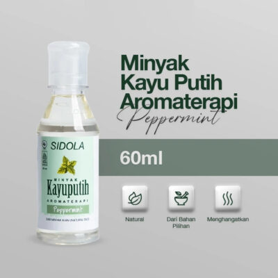 Sidola Minyak Kayu Putih Peppermint 60mL / 100mL