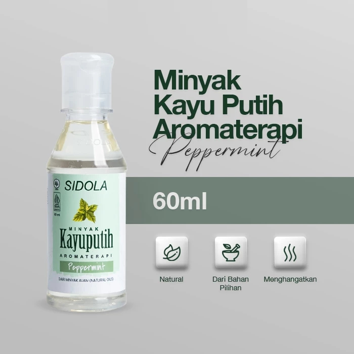 Sidola Minyak Kayu Putih Peppermint 60mL / 100mL