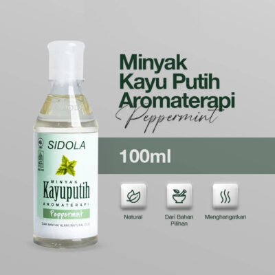 Sidola Minyak Kayu Putih Peppermint 60mL / 100mL thumbnail 2