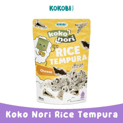 Koko Nori RIce Tempura 25gr - (Snack Rumput Laut Kokobi) HALAL thumbnail 5