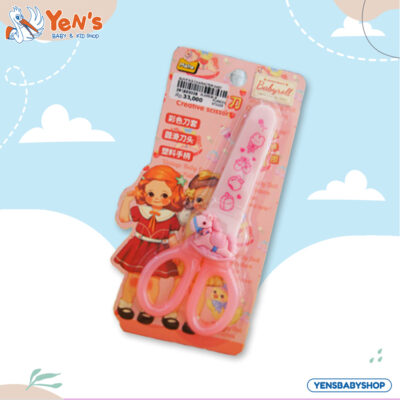 Scissor Cartoon Kids / Gunting kertas anak aman dengan tutup thumbnail 5