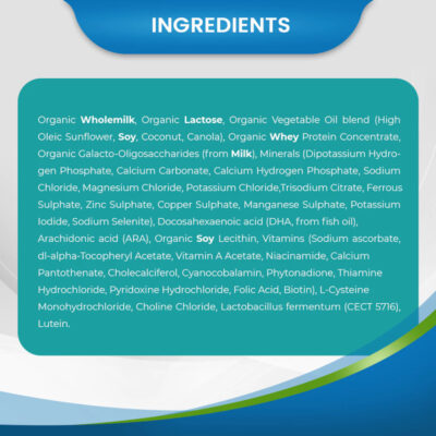 Nature One Dairy Organic Step 1 - Susu Formula Organik 900 Gram Halal thumbnail 5