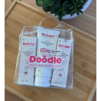 Warm & Shine Bundling 2 x Doodle Telon Oil 100ml & 1 x Doodle Baby Lotion 200gr