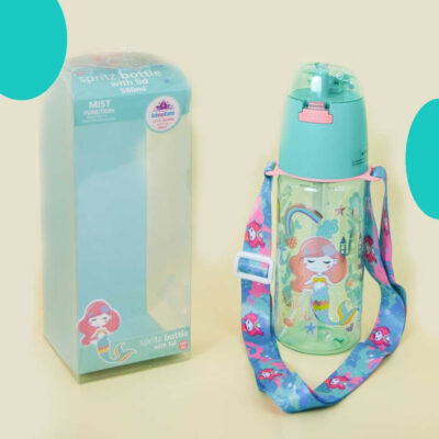 VEST Botol Minum Sedotan + Mist Spritz Karakter Animal Bottle 580ml ANTI PECAH FA9346 thumbnail 7