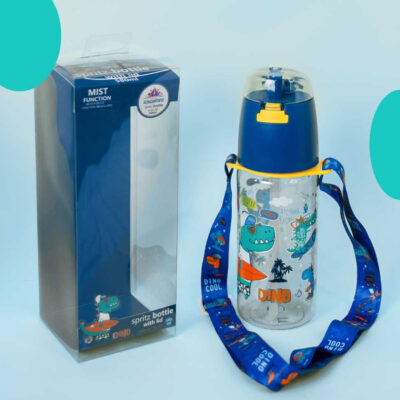 VEST Botol Minum Sedotan + Mist Spritz Karakter Animal Bottle 580ml ANTI PECAH FA9346 thumbnail 8