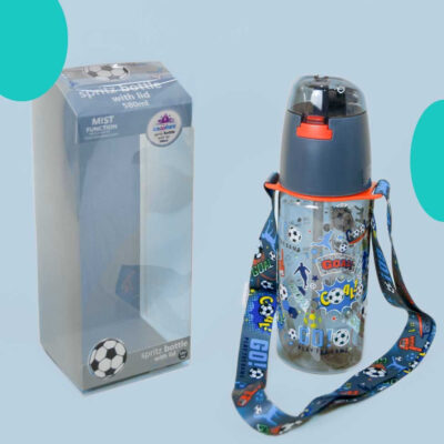 VEST Botol Minum Sedotan + Mist Spritz Karakter Animal Bottle 580ml ANTI PECAH FA9346 thumbnail 9