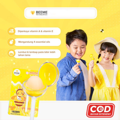 Beeme Lolipop Balm - Pelembab Bibir ( Lipbalm ) Netto : 7g