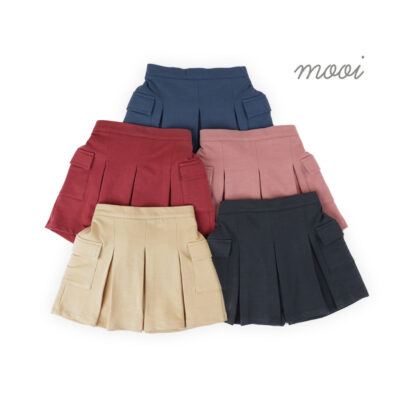 Mooi Rok Celana Skort Anak Perempuan Fionna Cargo Skort Pants 1-5 Year thumbnail 4