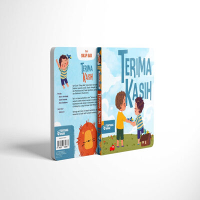Tentang Anak - Boardbook Terima Kasih l Buku Cerita Anak Bergambar - SERI Sikap baik thumbnail 4