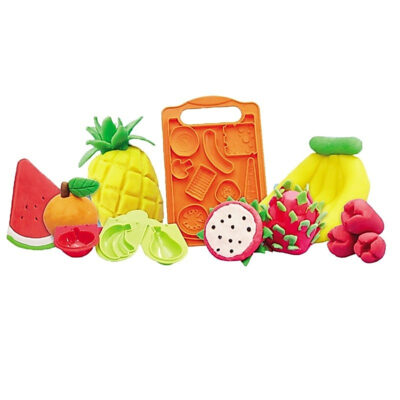 Fundoh Mainan Edukasi Lilin Plastisin Cetakan Rujak Buah thumbnail 5