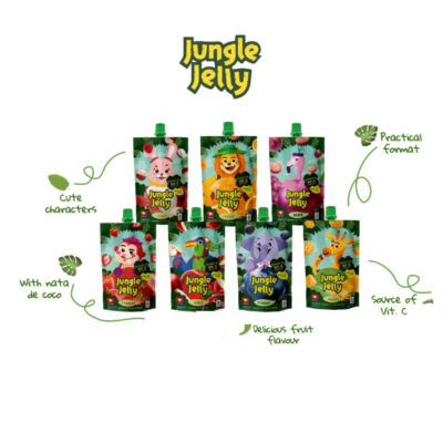 DIAMOND JUNGLE JELLY 100ML dengan Nata de Coco - sumber Vit C