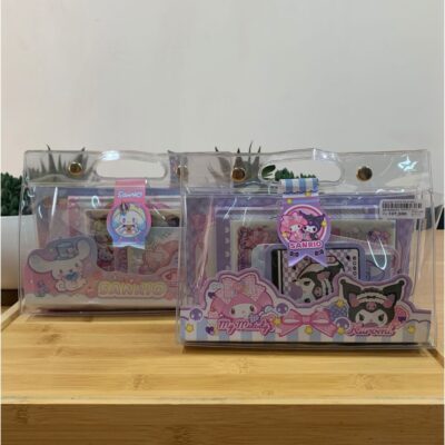 Book Set Sticker Character Sanrio / Notebook Journal Diary / Paket hadiah