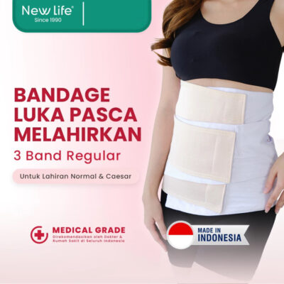 New Life 3 Band Korset Reguler Korset Pasca Melahirkan Postpartum Korset Pasca Melahirkan Caesar dan Normal Korset