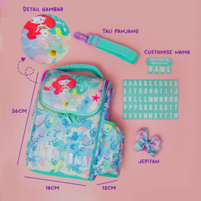 VEST Lunch Bag NAMES U2083 - Tas Bekal Tinggi Anak thumbnail 2