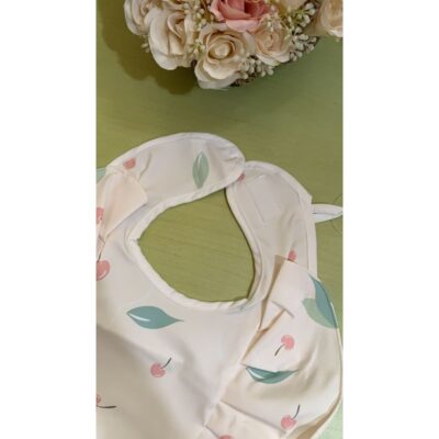 Waterproof Ruffle Bib - Celemek Bayi Slabber Anak Anti Air thumbnail 4