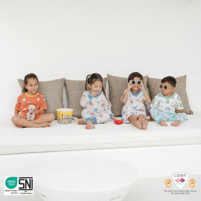 LIBBY Setelan Oblong Panjang Celana panjang Motif Fresh Dream (1 stel) thumbnail 4