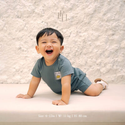 Little Palmerhaus - Taylor Baby Attire Set (Setelan Bayi) 0m - 12m