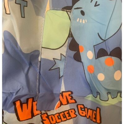 Fergori Jaket Parasut Anak Laki Laki Motif Dino Smile S-XL thumbnail 3
