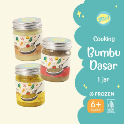 Grouu - Bumbu Dasar Masak MPASI Putih, Rendang, Kuning - Alami No MSG - HALAL thumbnail 2