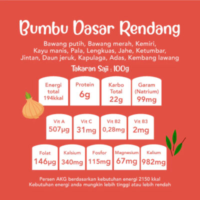 Grouu - Bumbu Dasar Masak MPASI Putih, Rendang, Kuning - Alami No MSG - HALAL thumbnail 8