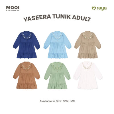 Mooi Yaseera Tunic Dewasa - Tunik Wanita - Atasan Wanita Raya Collection thumbnail 6
